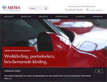 Tablet Screenshot of mewa-service.nl
